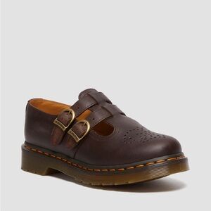 8065 Crazy Horse Leather Mary Jane Shoes